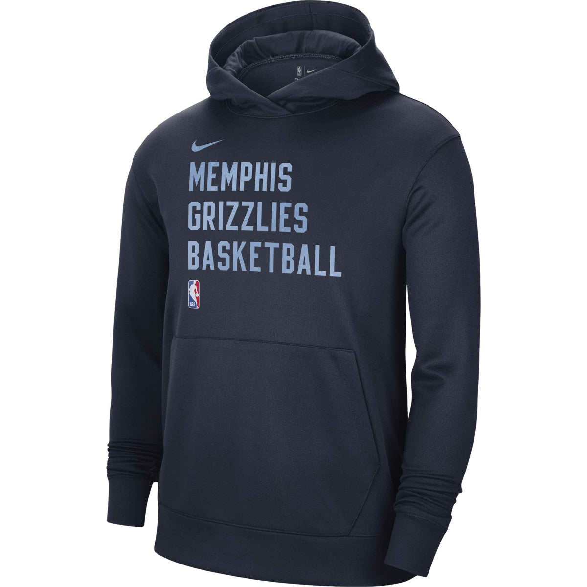 Memphis Grizzlies Unisex 2023/24 Performance Spotlight On-Court Practice Pullover Hoodie - Navy | Nike outlet