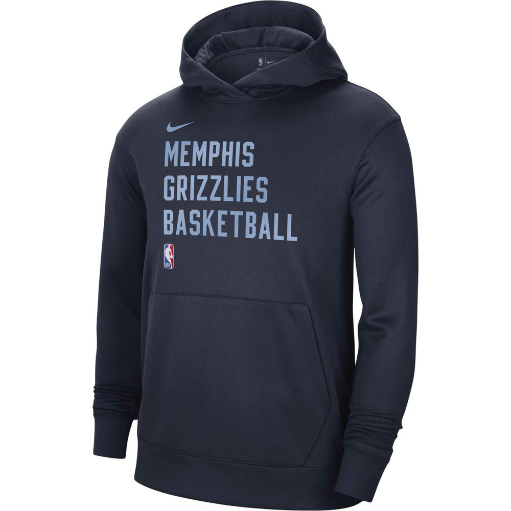 Memphis Grizzlies Unisex 2023/24 Performance Spotlight On-Court Practice Pullover Hoodie - Navy | Nike outlet