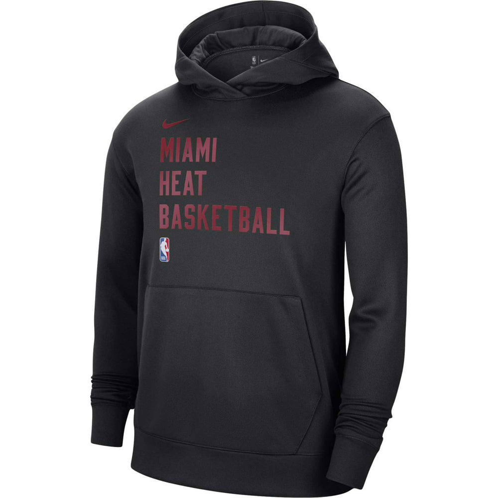 Miami Heat Unisex 2023/24 Performance Spotlight On-Court Practice Pullover Hoodie - Black | Nike outlet