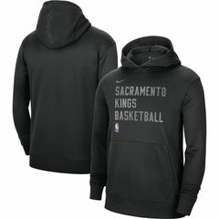 Sacramento Kings Unisex 2023/24 Performance Spotlight On-Court Practice Pullover Hoodie - Black | Nike online