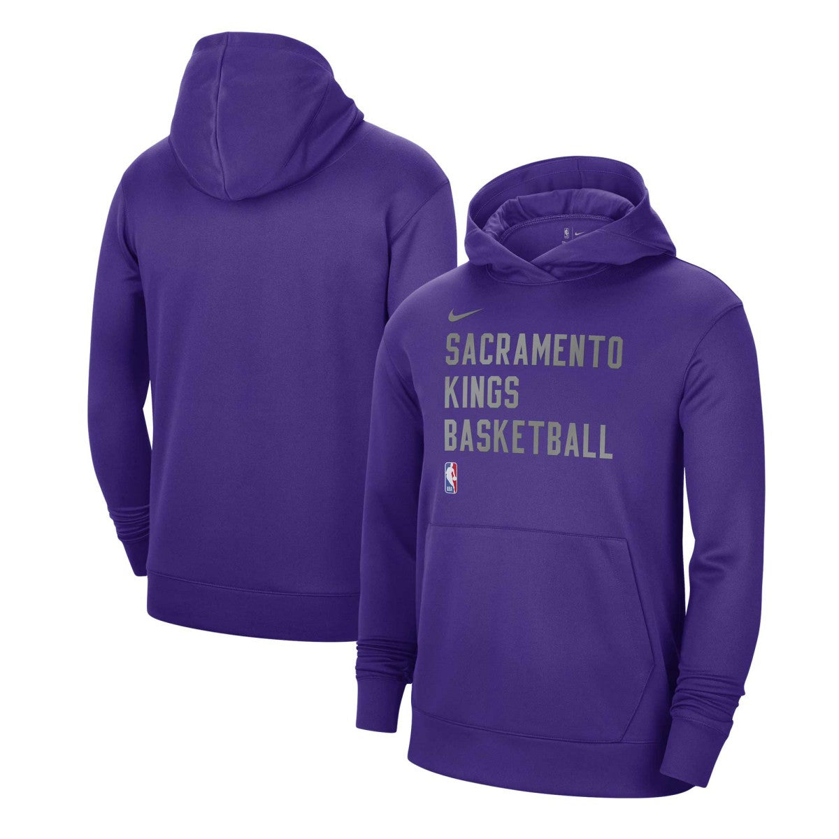 Sacramento Kings Unisex 2023/24 Performance Spotlight On-Court Practice Pullover Hoodie - Purple | Nike online