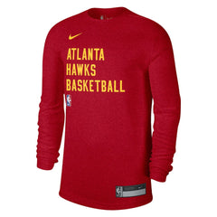 Atlanta Hawks Unisex 2023/24 Legend On-Court Practice Long Sleeve T-Shirt - Red | Nike discount
