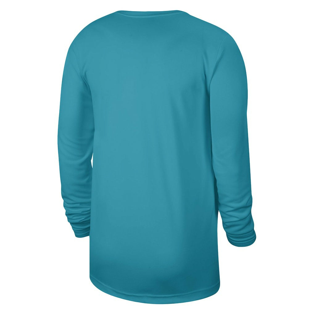 Charlotte Hornets Jordan Brand Unisex 2023/24 Legend On-Court Practice Long Sleeve T-Shirt - Teal on sale