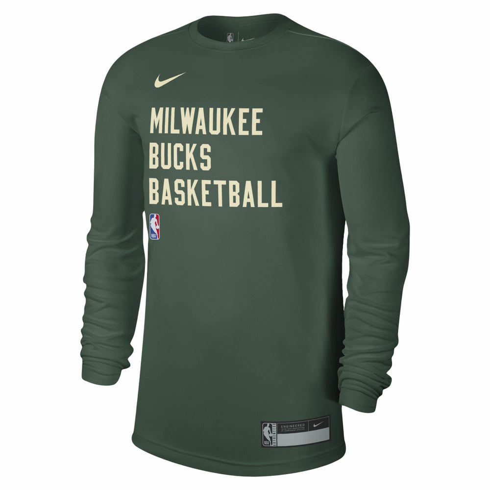 Milwaukee Bucks Unisex 2023/24 Legend On-Court Practice Long Sleeve T-Shirt - Hunter Green | Nike on sale