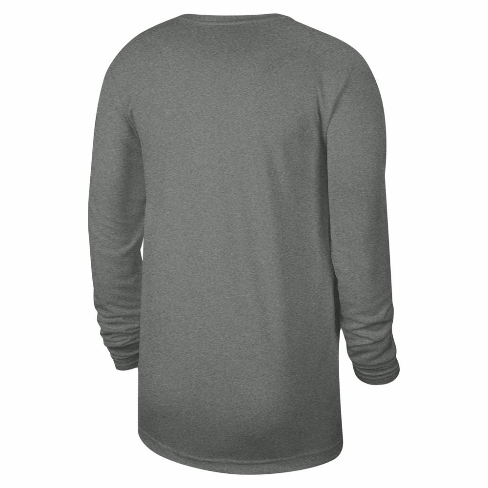 New Orleans Pelicans Unisex 2023/24 Legend On-Court Practice Long Sleeve T-Shirt - Heather Gray | Nike shop