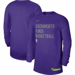 Sacramento Kings Unisex 2023/24 Legend On-Court Practice Long Sleeve T-Shirt - Purple | Nike shop