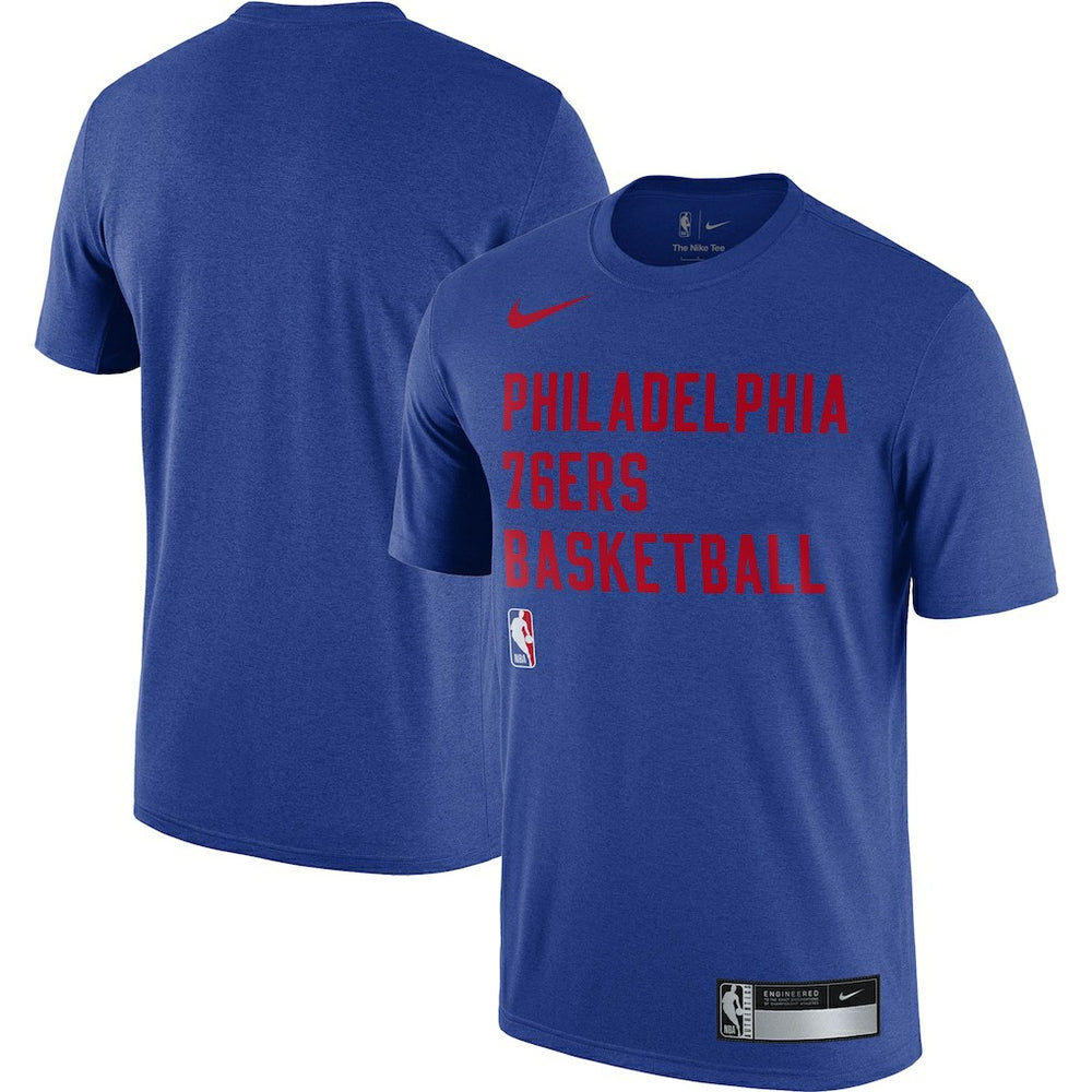 Philadelphia 76ers 2023/24 Sideline Legend Performance Practice T-Shirt - Royal | Nike sale
