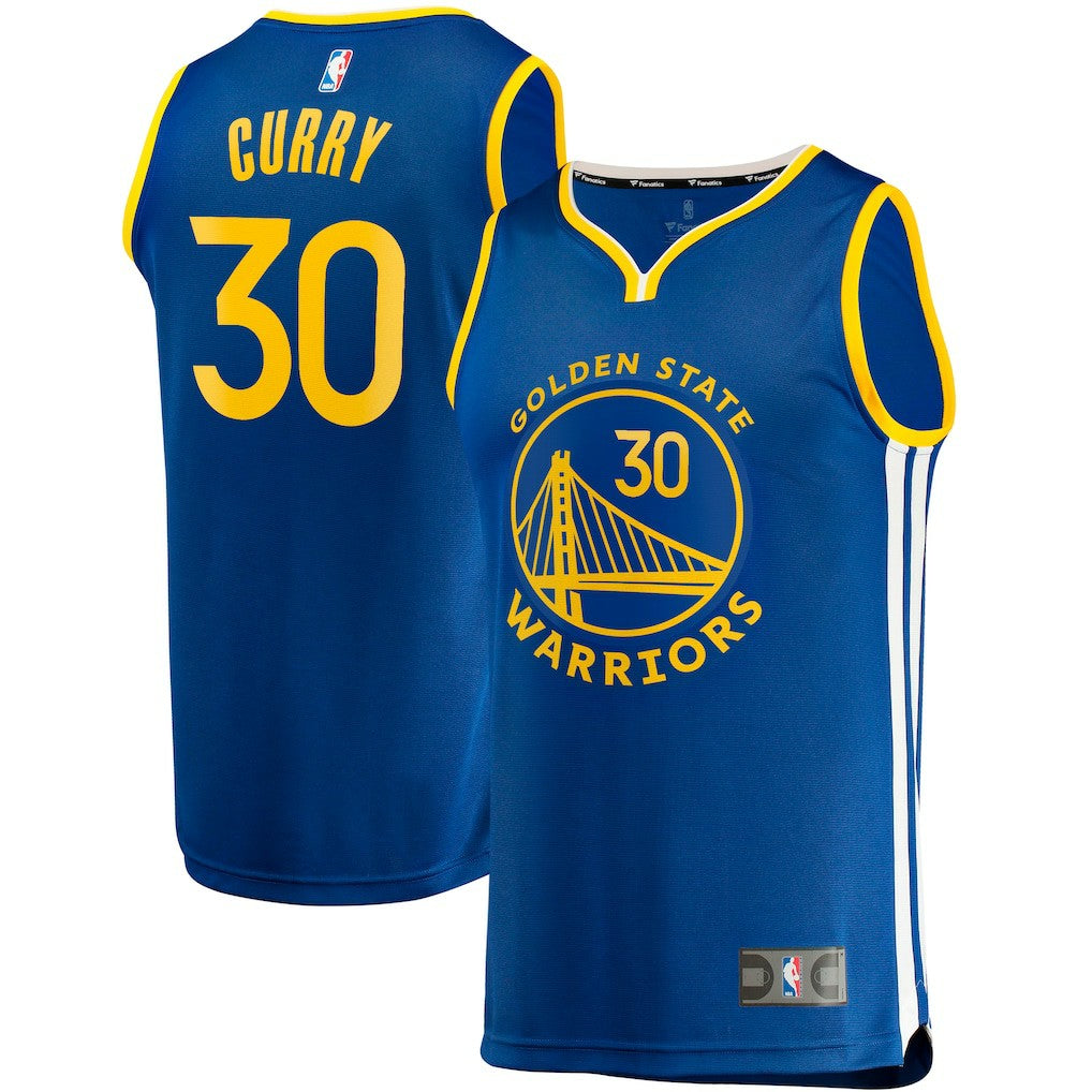 Stephen Curry Golden State Warriors Big & Tall Fast Break Player Jersey sale - Royal sale - Icon Edition | Fanatics shop