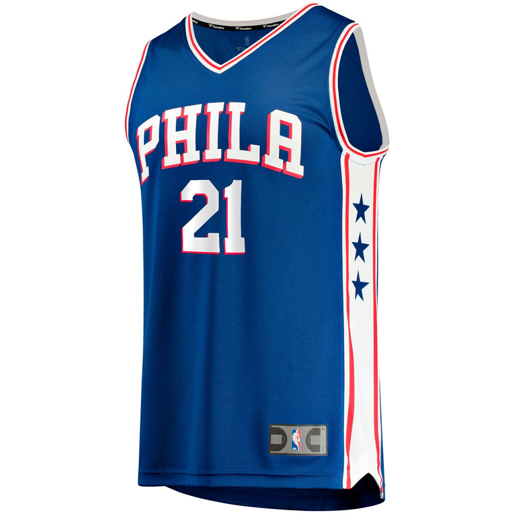 Joel Embiid Philadelphia 76ers Big & Tall Fast Break Player Jersey - Royal - Icon Edition | Fanatics cheap