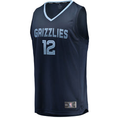 Ja Morant Memphis Grizzlies Big & Tall Fast Break Player Jersey - Navy - Icon Edition | Fanatics discount