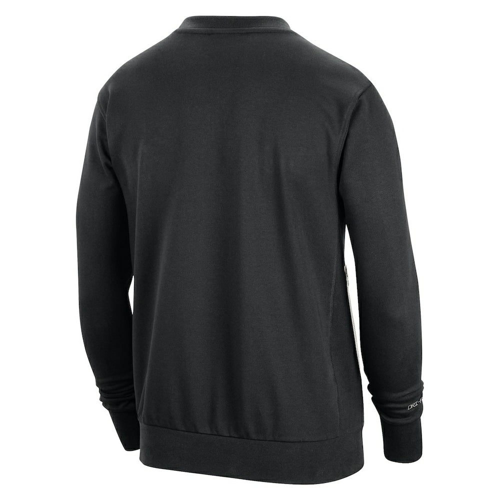 Chicago Bulls 2023/24 Authentic Standard Issue Travel Performance Pullover Sweatshirt - Black | Nike discount