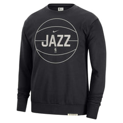 Utah Jazz 2023/24 Authentic Standard Issue Travel Performance Pullover Sweatshirt - Black | Nike online