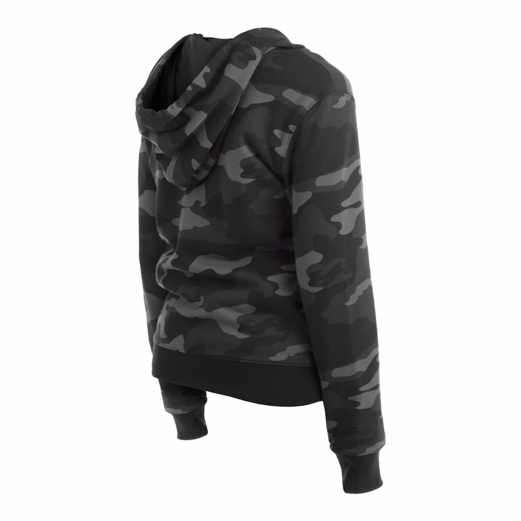 Cincinnati Bengals New Era Women's Camo Full-Zip Hoodie - Black sale