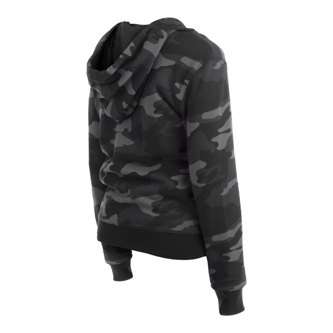 Green Bay Packers New Era Women's Camo Full-Zip Hoodie - Black on sale