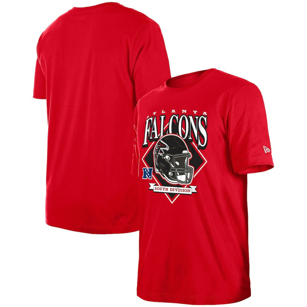 Atlanta Falcons New Era Team Logo T-Shirt - Red on sale
