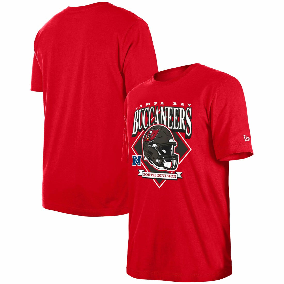 Tampa Bay Buccaneers New Era Team Logo T-Shirt - Red sale
