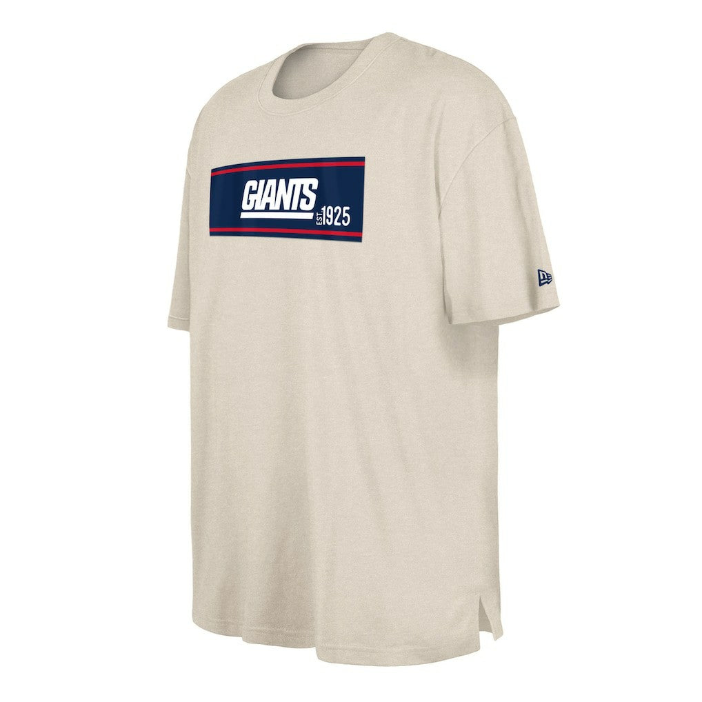 New York Giants New Era Third Down Big & Tall Historic T-Shirt - Cream discount