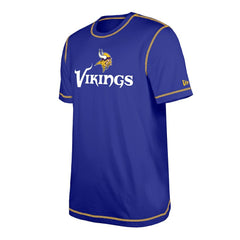 Minnesota Vikings New Era Third Down Puff Print T-Shirt - Purple cheap