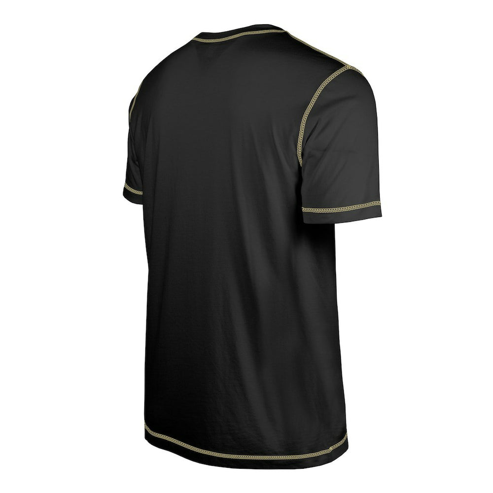 New Orleans Saints New Era Third Down Puff Print T-Shirt - Black for sale