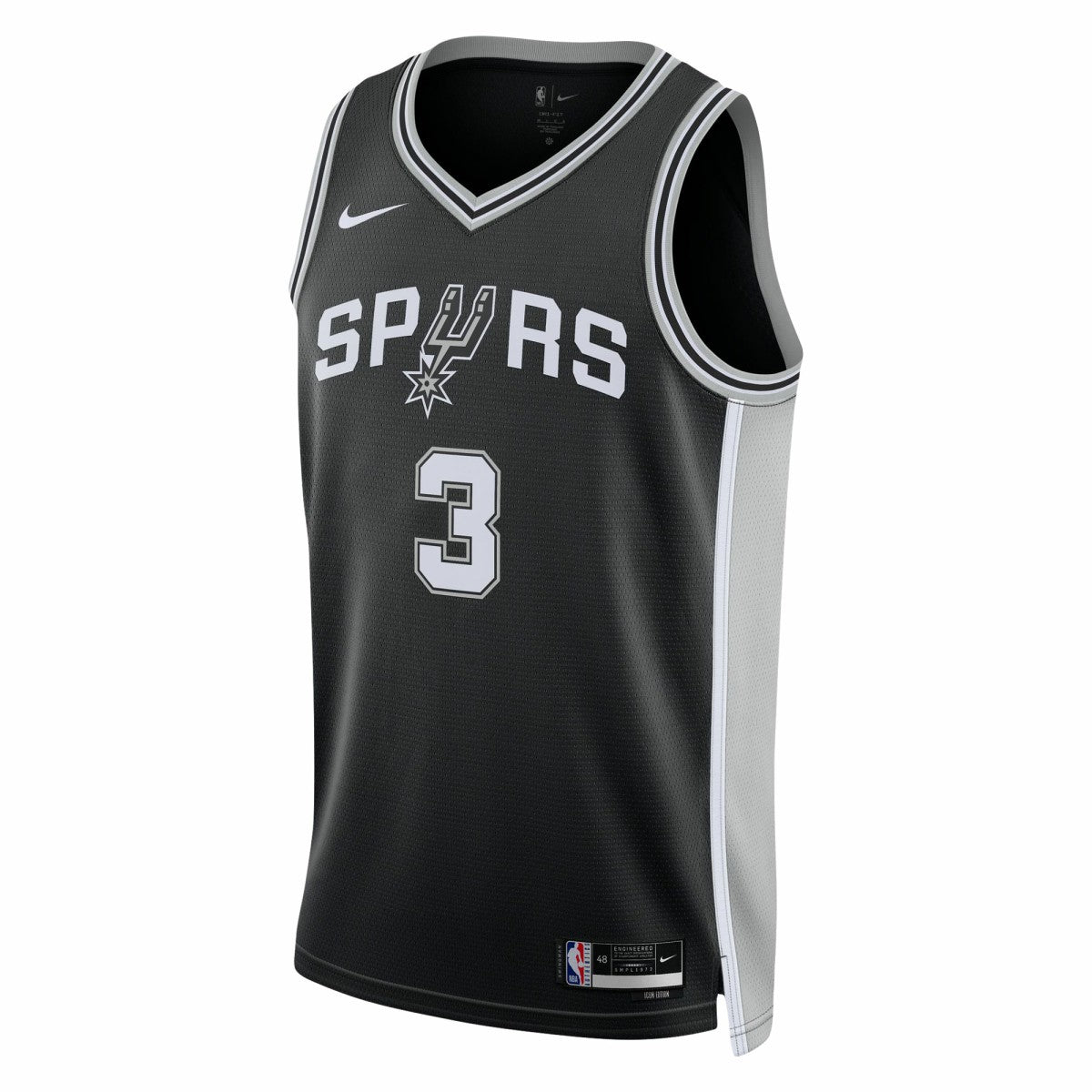 Keldon Johnson San Antonio Spurs Unisex Swingman Jersey - Icon Edition - Black | Nike discount