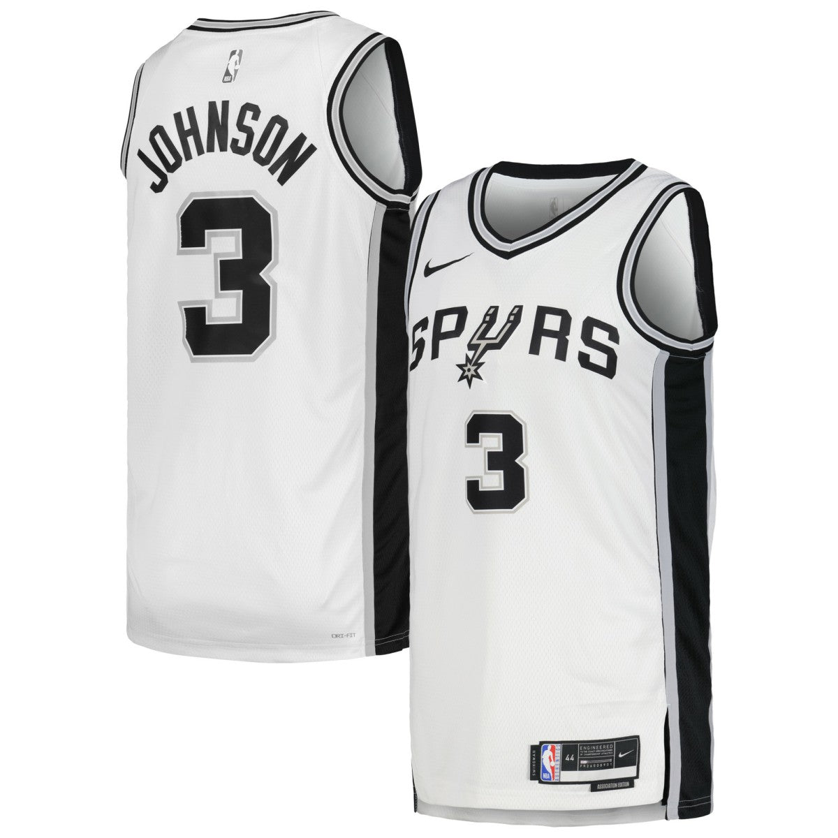 Keldon Johnson San Antonio Spurs Unisex Swingman Jersey - Association Edition - White | Nike discount