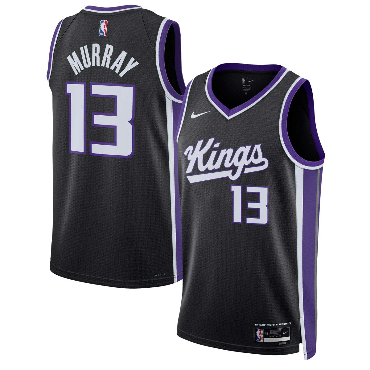 Keegan Murray Sacramento Kings Unisex Swingman Jersey - Icon Edition - Black | Nike sale