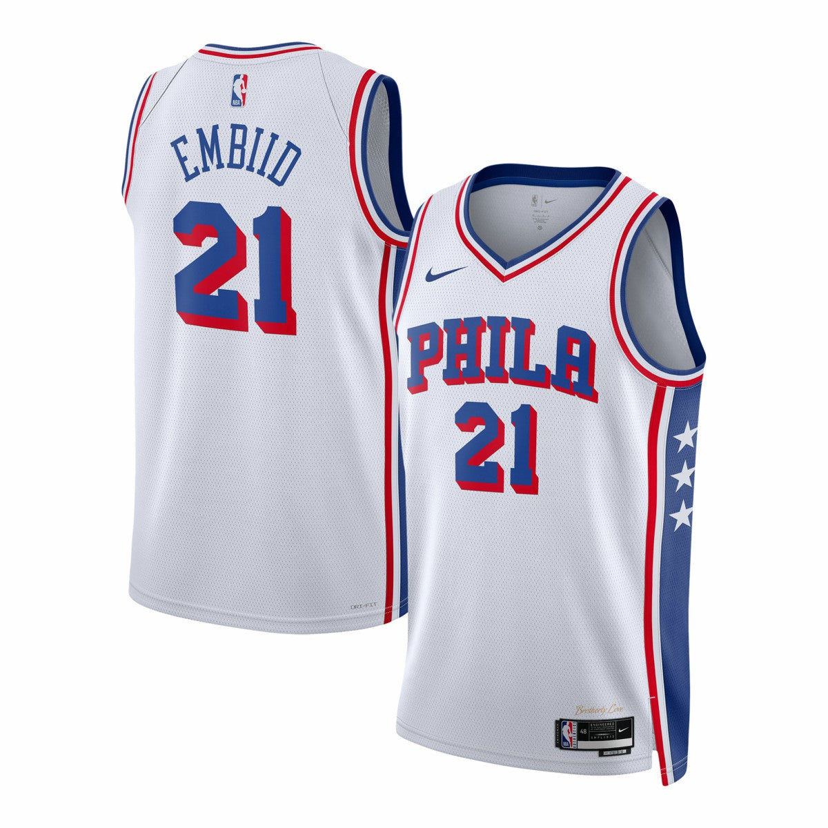 Joel Embiid Philadelphia 76ers Unisex Swingman Jersey - Association Edition - White | Nike for sale
