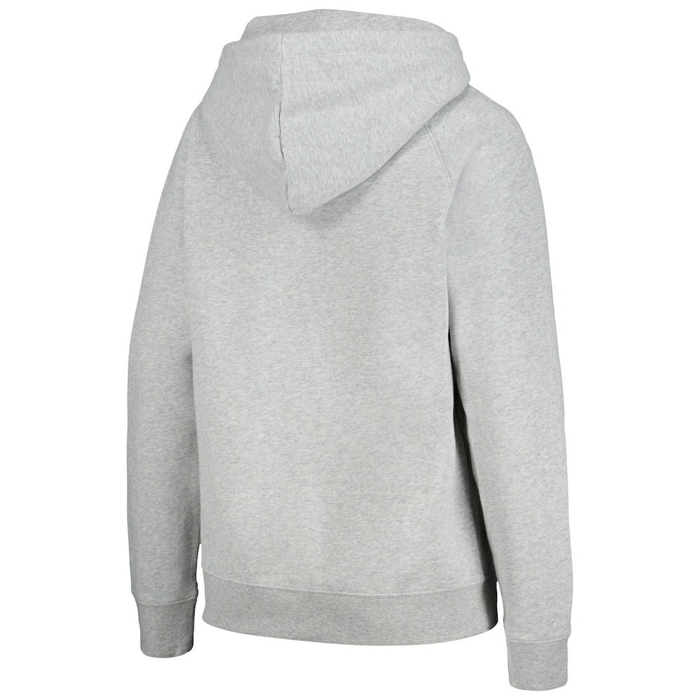 Denver Broncos New Era Women's Floral Raglan Pullover Hoodie - Gray outlet
