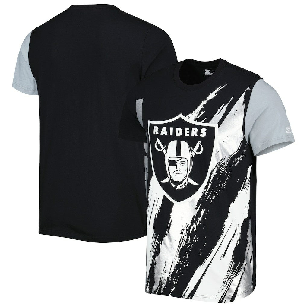 Las Vegas Raiders Starter Extreme Defender T-Shirt - Black on sale