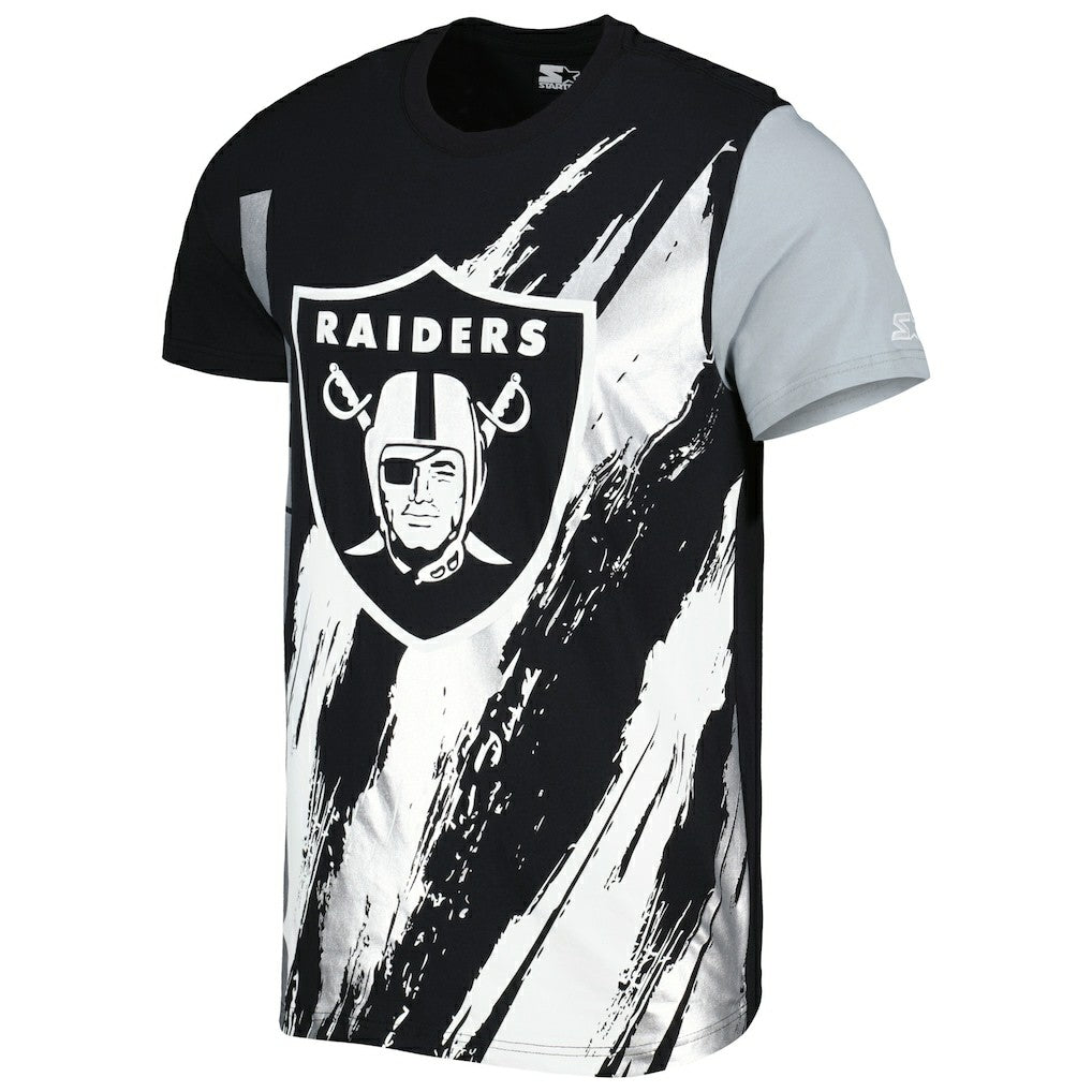 Las Vegas Raiders Starter Extreme Defender T-Shirt - Black on sale
