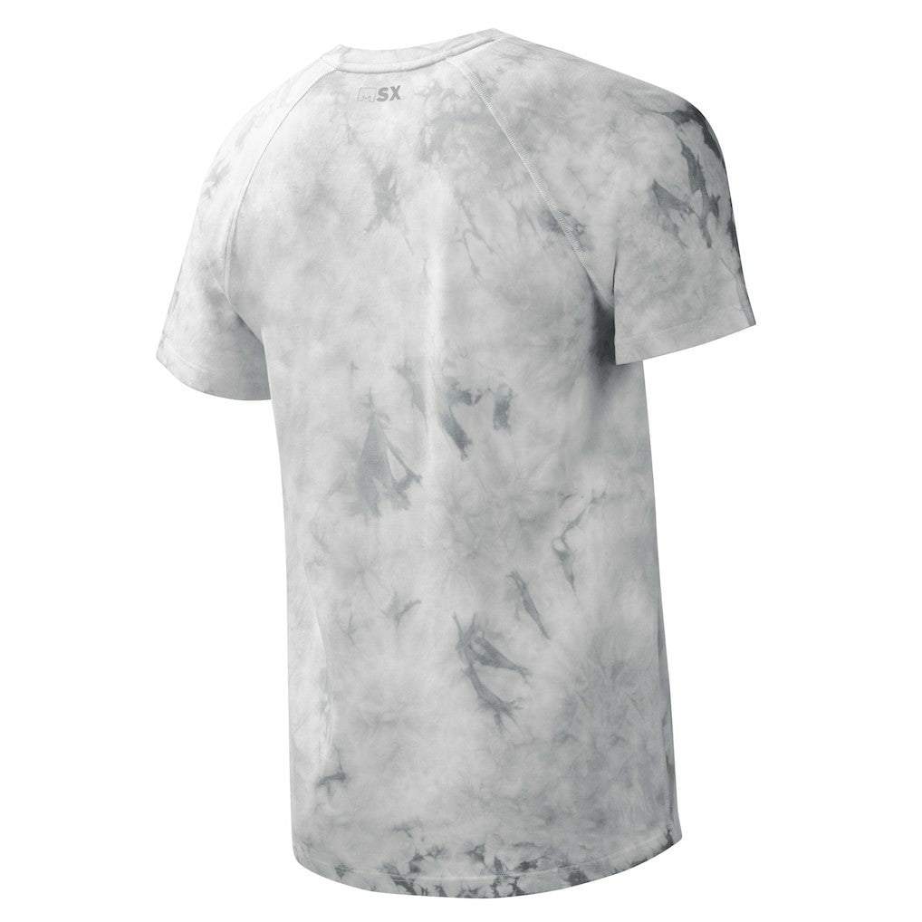Cleveland Browns MSX by Michael Strahan Resolution Tie-Dye Raglan T-Shirt - Gray outlet