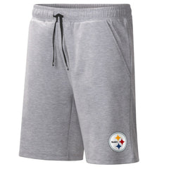 Pittsburgh Steelers MSX by Michael Strahan Trainer Shorts - Heather Gray on sale