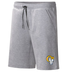 Los Angeles Rams MSX by Michael Strahan Trainer Shorts - Heather Gray for sale