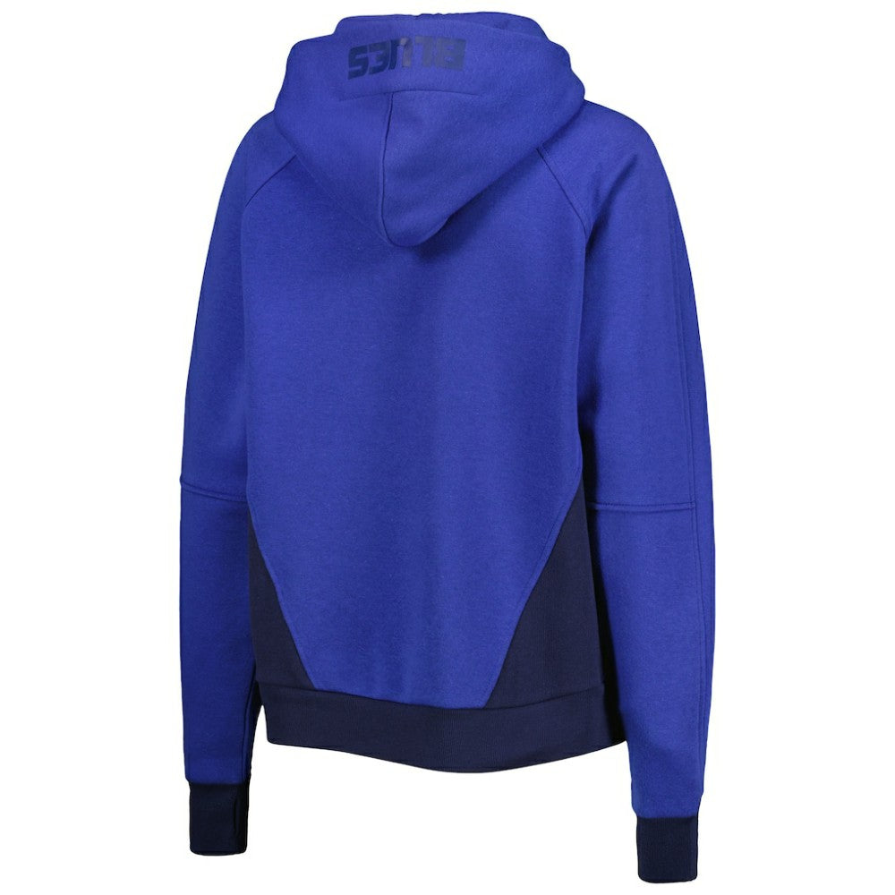 St. Louis Blues Starter Women's Wishbone Half-Zip Hoodie Blue