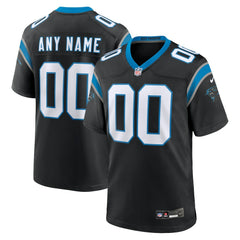 Carolina Panthers Custom Game Jersey - Black | Nike discount