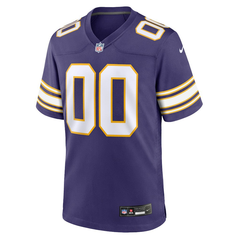 Minnesota Vikings Classic Custom Game Jersey - Purple | Nike for sale