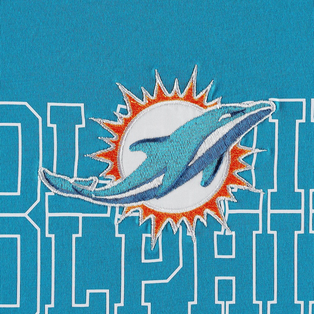 Miami Dolphins Tommy Hilfiger Liam T-Shirt - Aqua outlet