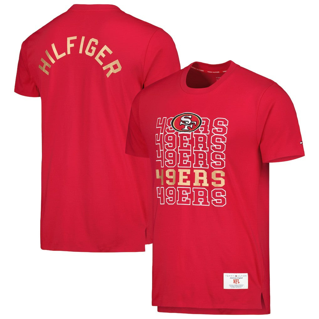 San Francisco 49ers Tommy Hilfiger Liam T-Shirt - Scarlet for sale