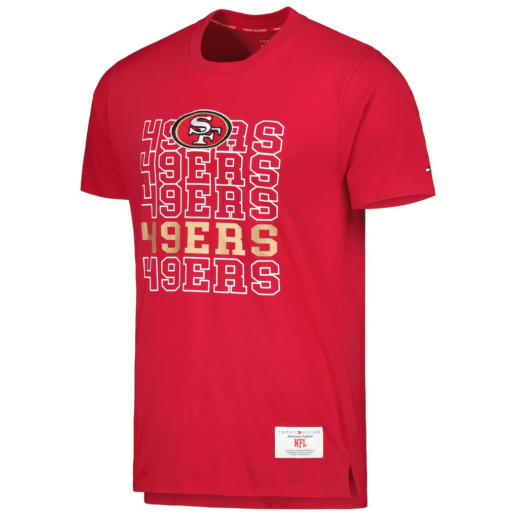 San Francisco 49ers Tommy Hilfiger Liam T-Shirt - Scarlet for sale