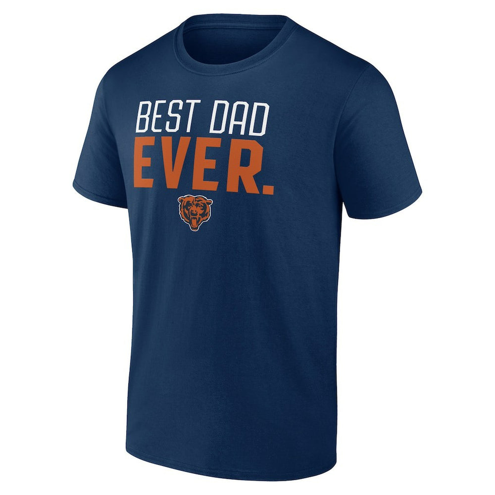Chicago Bears Best Dad Ever Team T-Shirt - Navy online