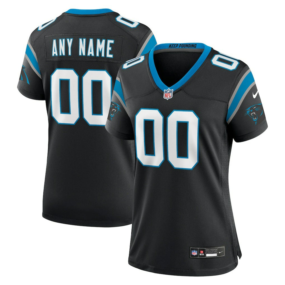 Carolina Panthers Women's Custom Game Jersey - Black | Nike online