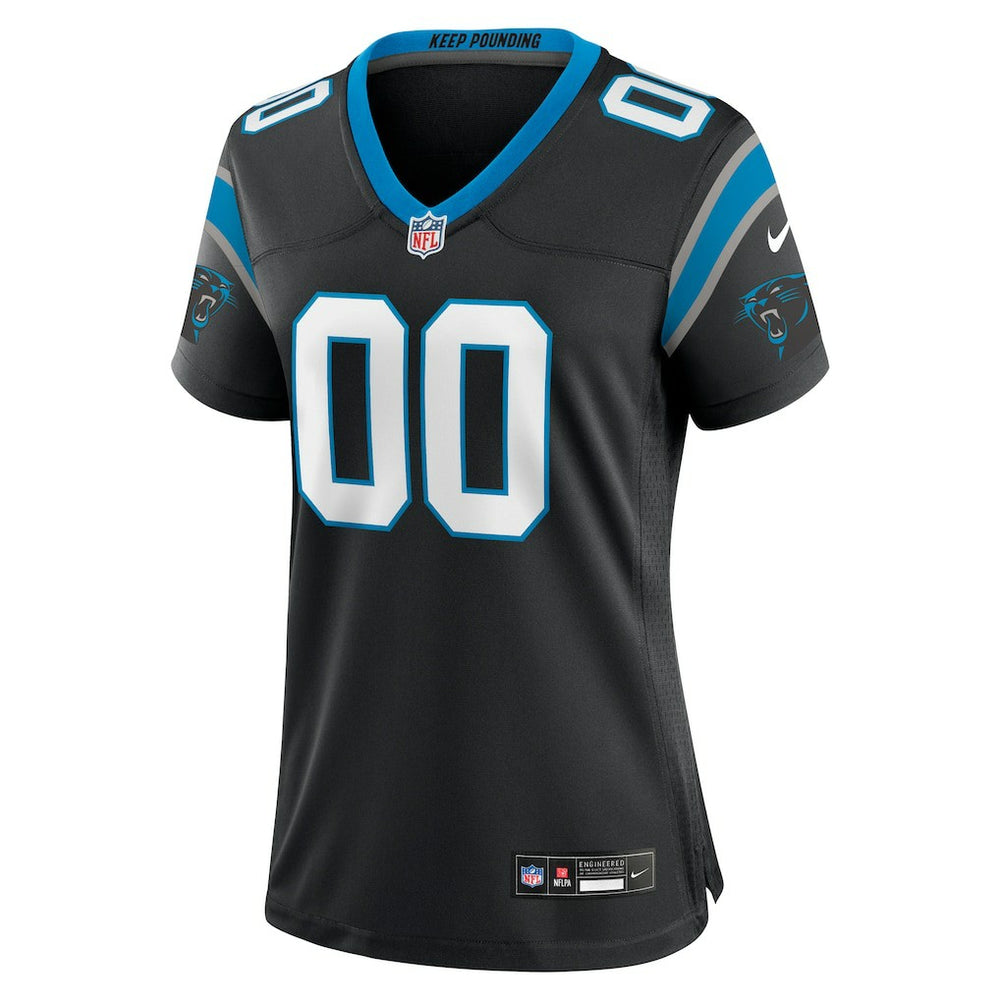 Carolina Panthers Women's Custom Game Jersey - Black | Nike online