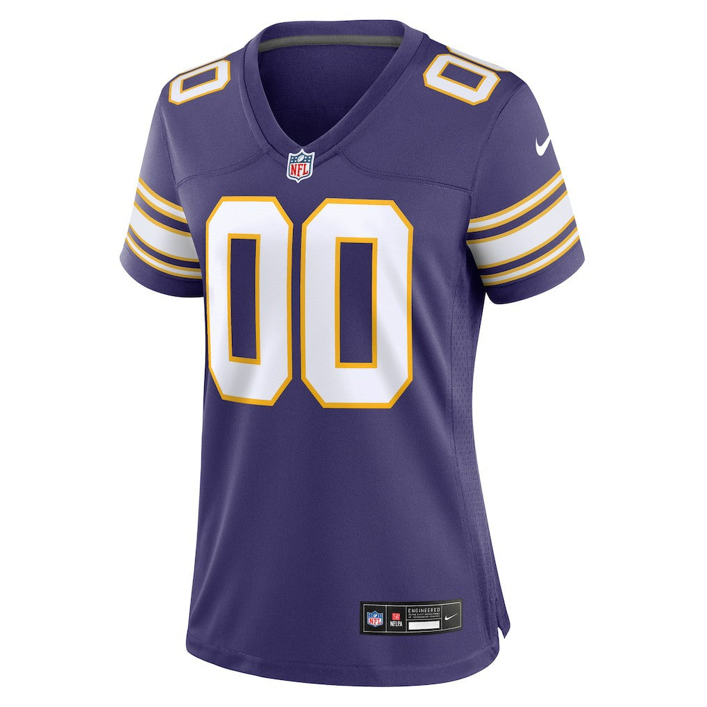 Minnesota Vikings Women's Classic Custom Game Jersey - Purple | Nike on sale
