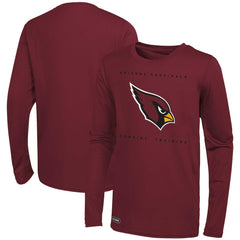 Arizona Cardinals Side Drill Long Sleeve T-Shirt - Cardinal on sale