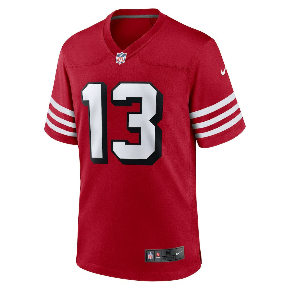 Brock Purdy San Francisco 49ers Alternate Game Player Jersey - Scarlet | Nike online