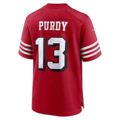 Brock Purdy San Francisco 49ers Alternate Game Player Jersey - Scarlet | Nike online