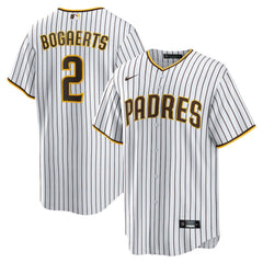 Xander Bogaerts San Diego Padres Home Official Replica Player Jersey - White/Brown | Nike