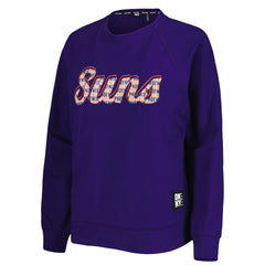 Phoenix Suns DKNY Sport Women's Regina Raglan Pullover Sweatshirt - Purple shop