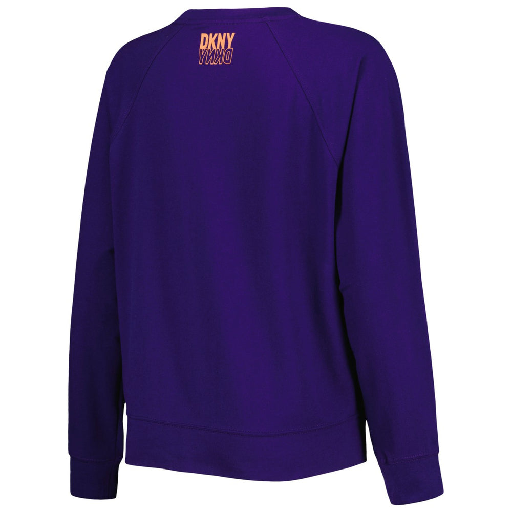Phoenix Suns DKNY Sport Women's Regina Raglan Pullover Sweatshirt - Purple shop