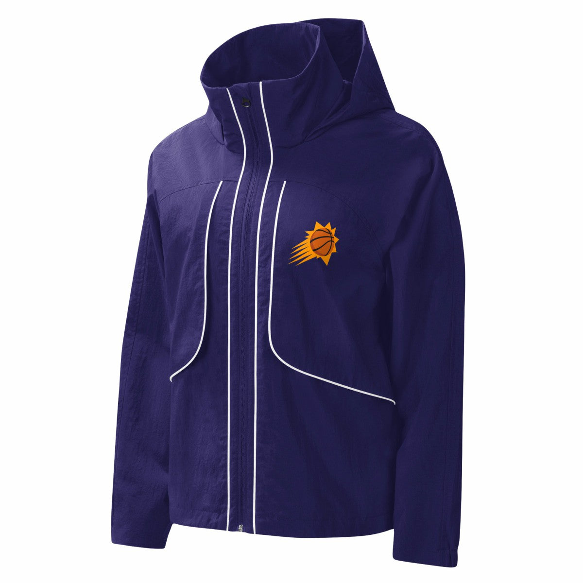Phoenix Suns G-III 4Her by Carl Banks Women's Last Shot Full-Zip Hoodie - Purple for sale